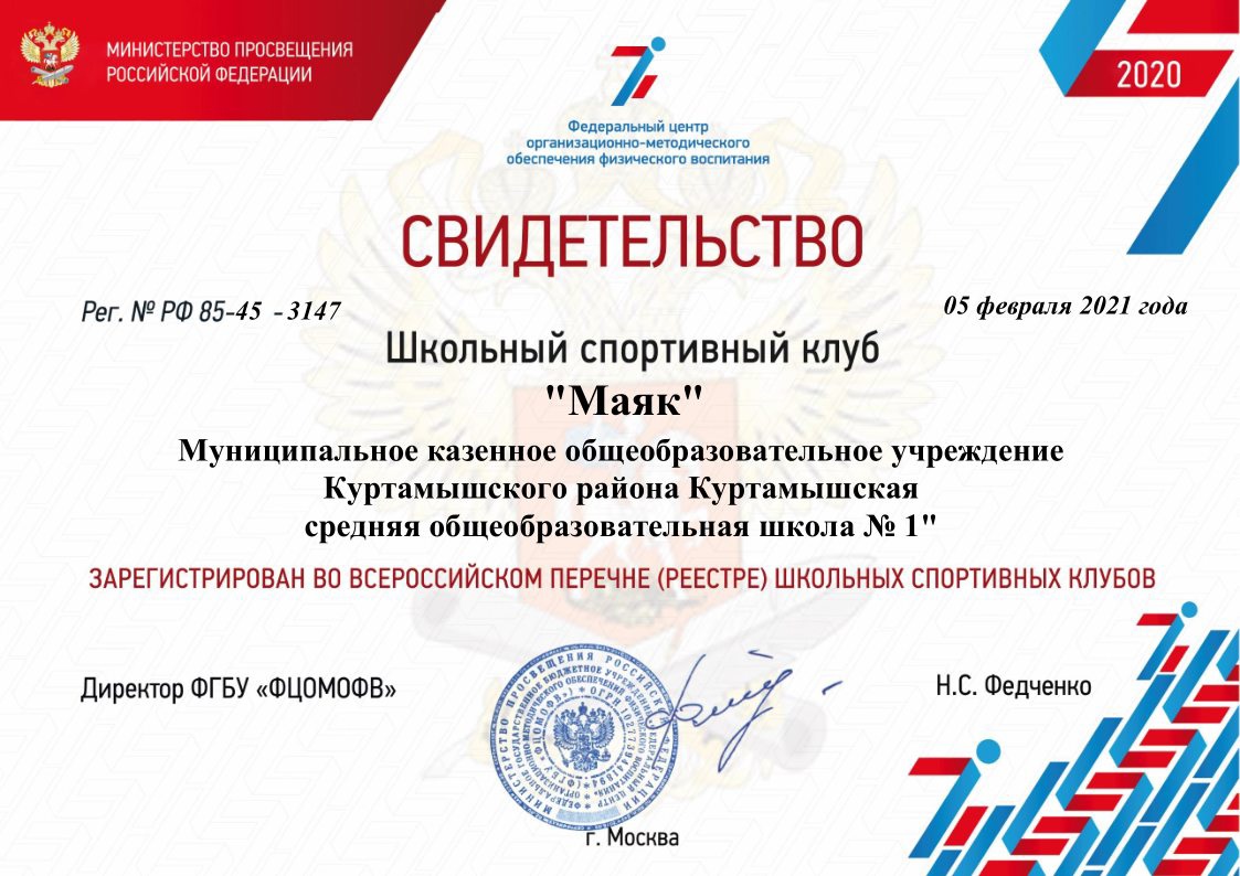 Спорт и физкультура в школе.