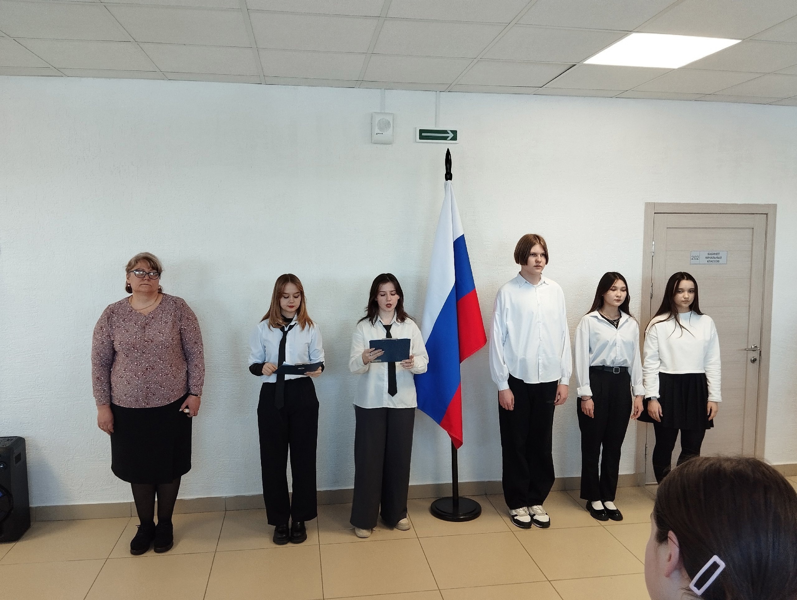 Открытие месячника оборонно-массовой и военно-патриотической работы.